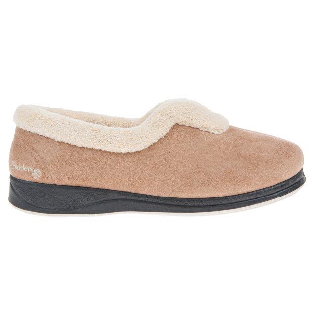 Womens Wide Fit Padders Carmen Slippers