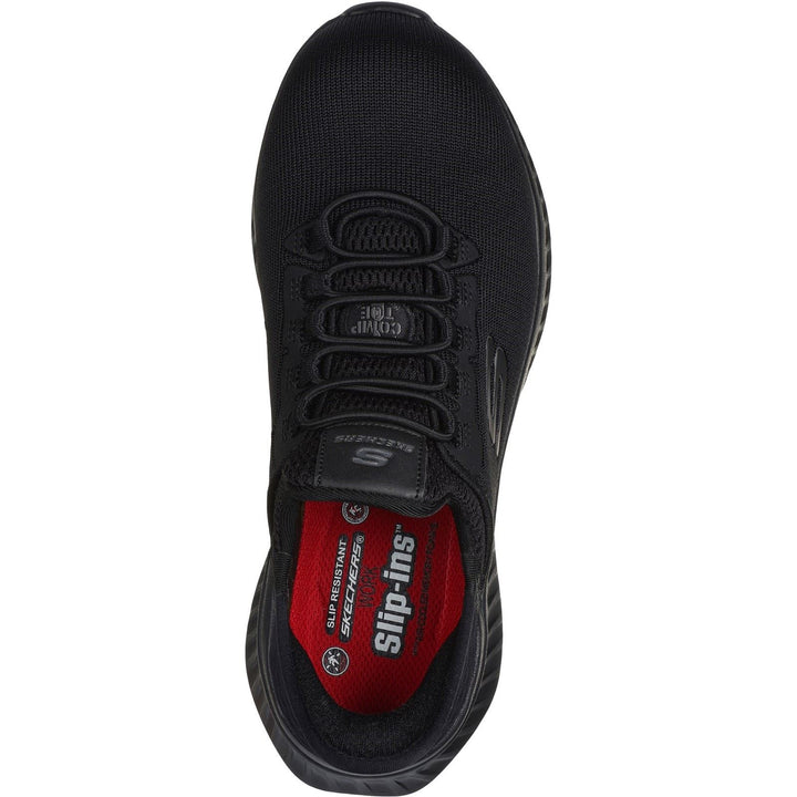 Women's Wide Fit Skechers 108152EC Slip-ins Work Tilido Ombray Safety Sneakers