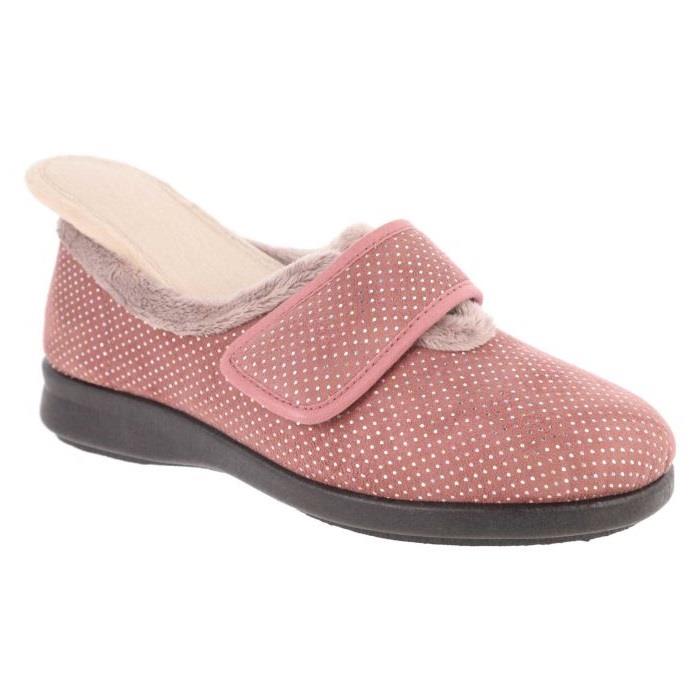 Women's Wide Fit DB Heidi Slippers