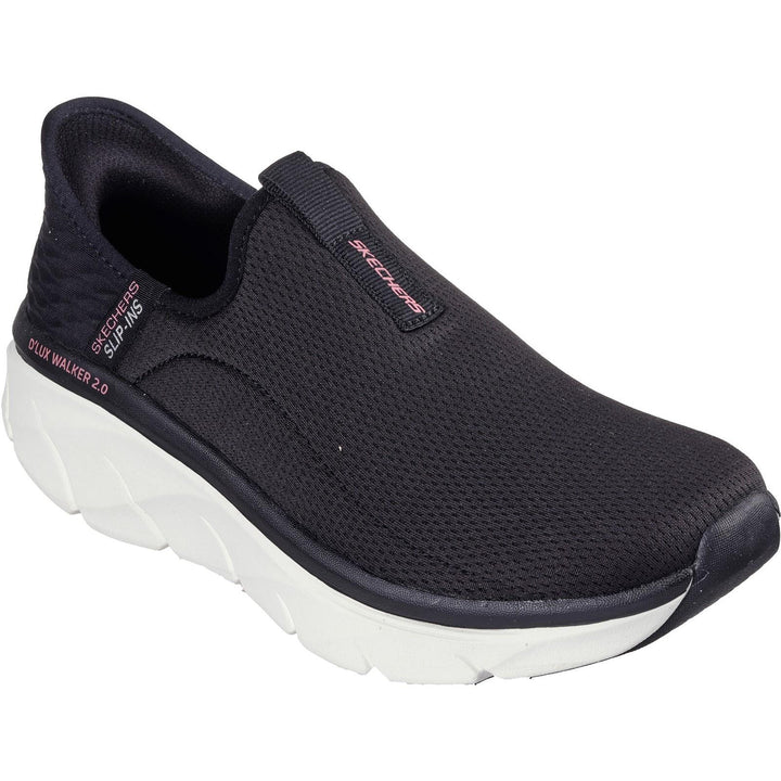 Women's Relaxed Fit Skechers 150099 Slip-ins Sport D'lux Walker 2.0 Happy Step Sneakers