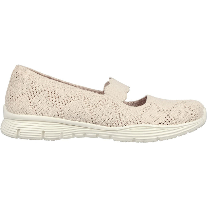 Women's Wide Fit Skechers 158110 Seager Shoes