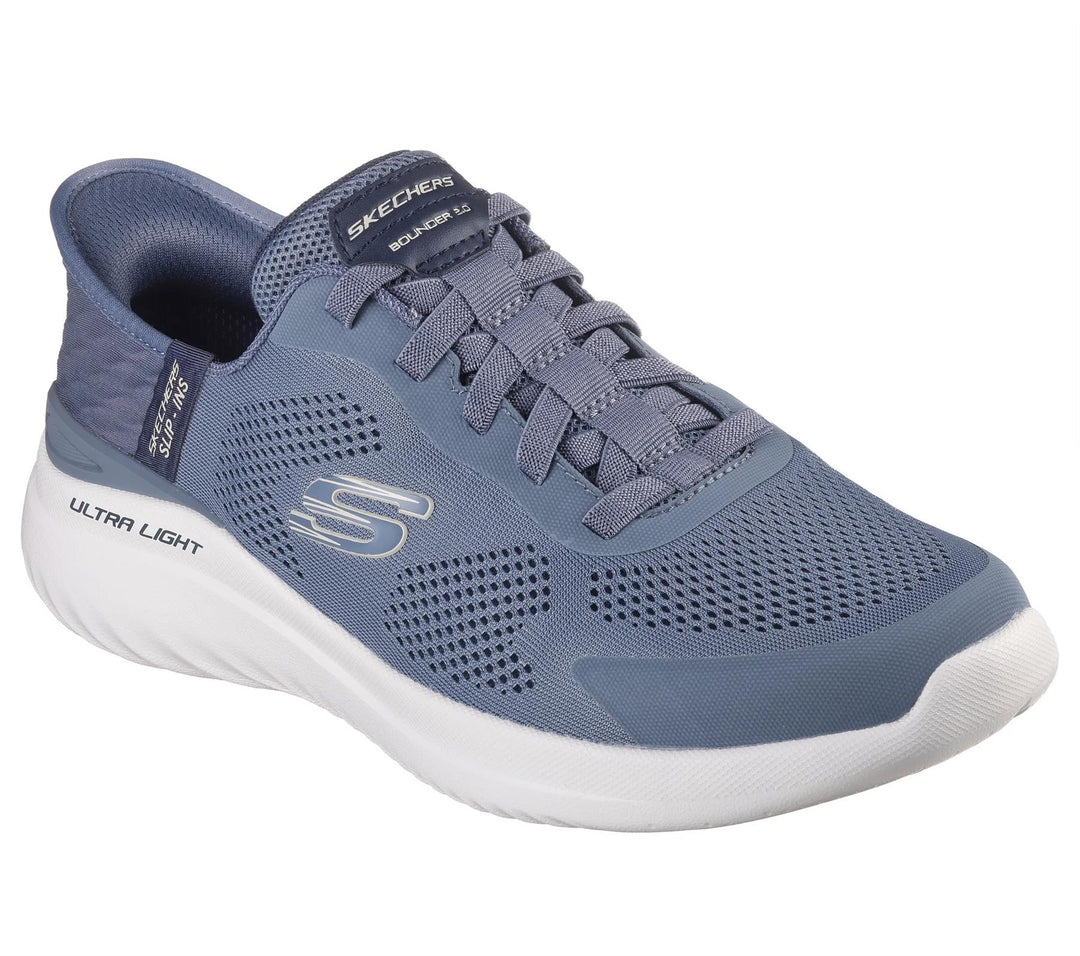 Men's Wide Fit Skechers Slip-ins 232459 Bounder 2.0 Emerged Sneakers