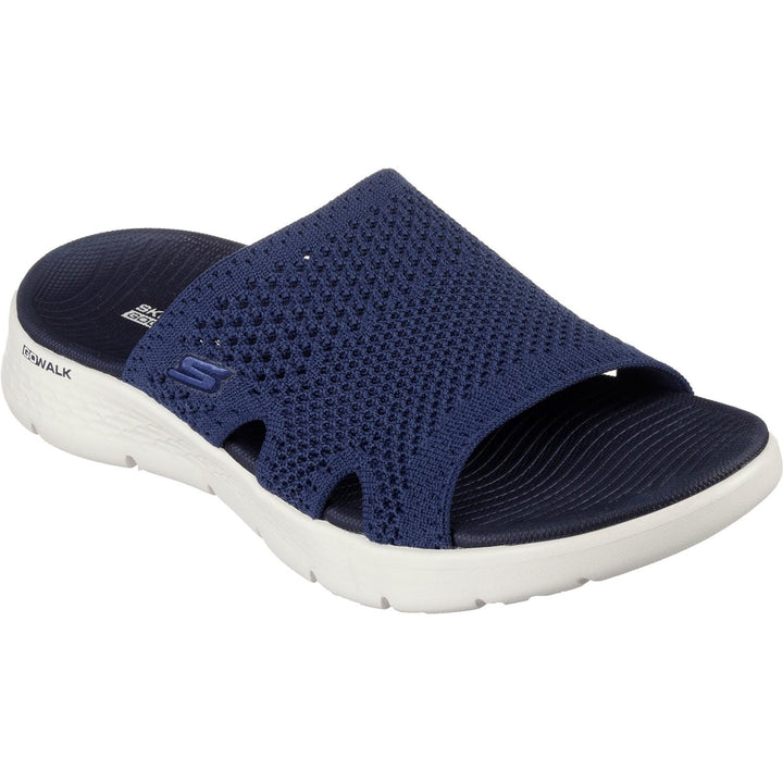 Women's Wide Fit Skechers 141425 Go Walk Flex Elation Sandals