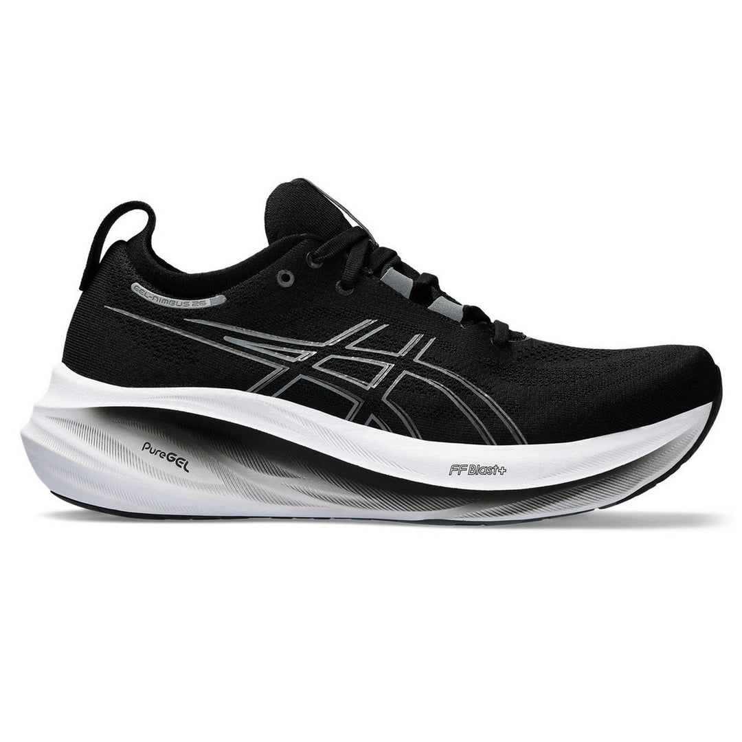 Men's Wide Fit Asics Gel Nimbus 26 Running Sneakers