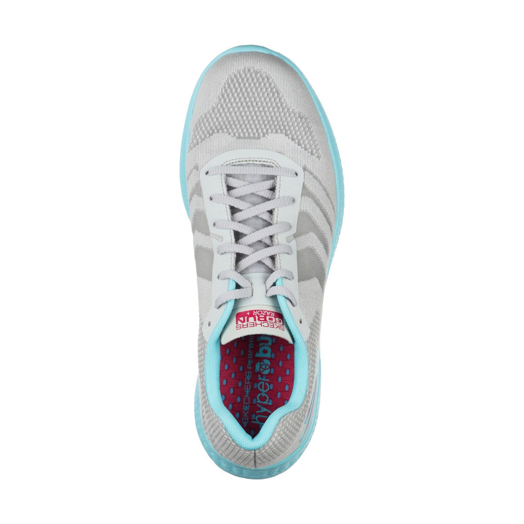 Skechers 130001 Go Run Razor + Sport-Sneakers für Damen mit weiter Passform