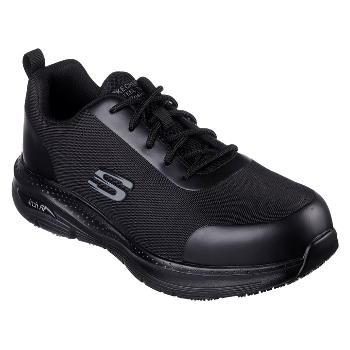 Men's Wide Fit Skechers 200086EC Arch Fit Ringstap Safety Sneakers