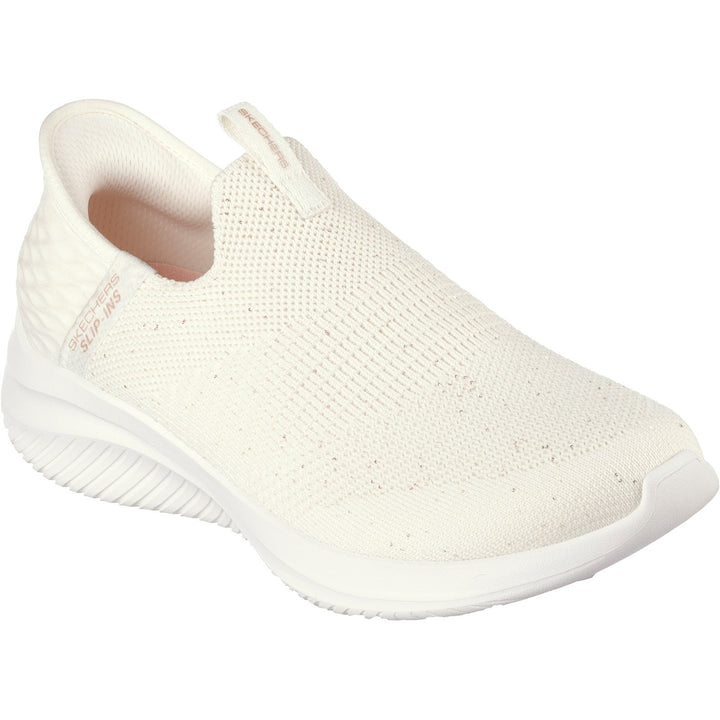 Skechers 149594 Slip-ins Ultra Flex 3.0 Sneakers für Damen mit weiter Passform - Schwarz/Roségold