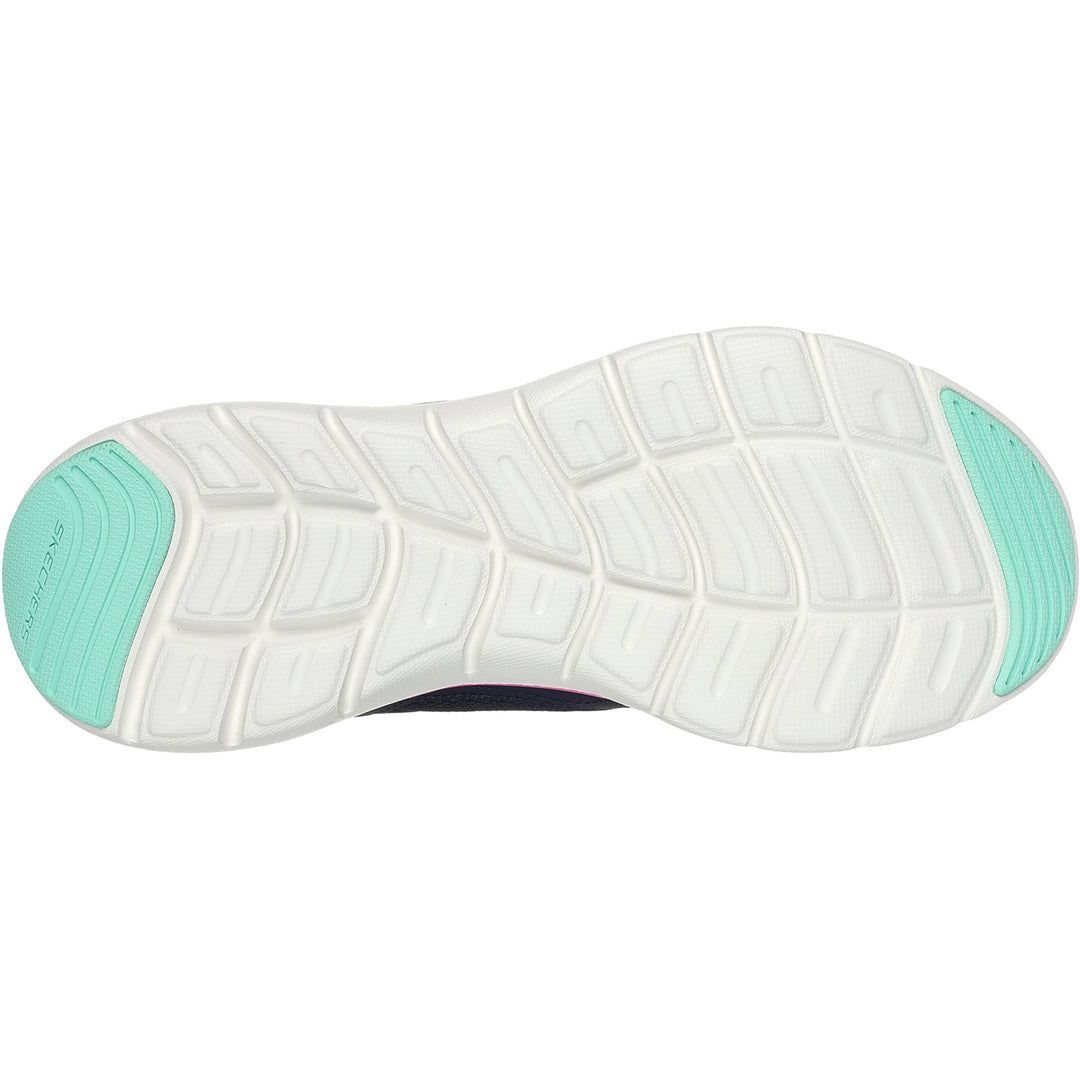 Womens Wide Fit Skechers 150202 Flex Appeal 5.0 Fresh Touch Sneakers