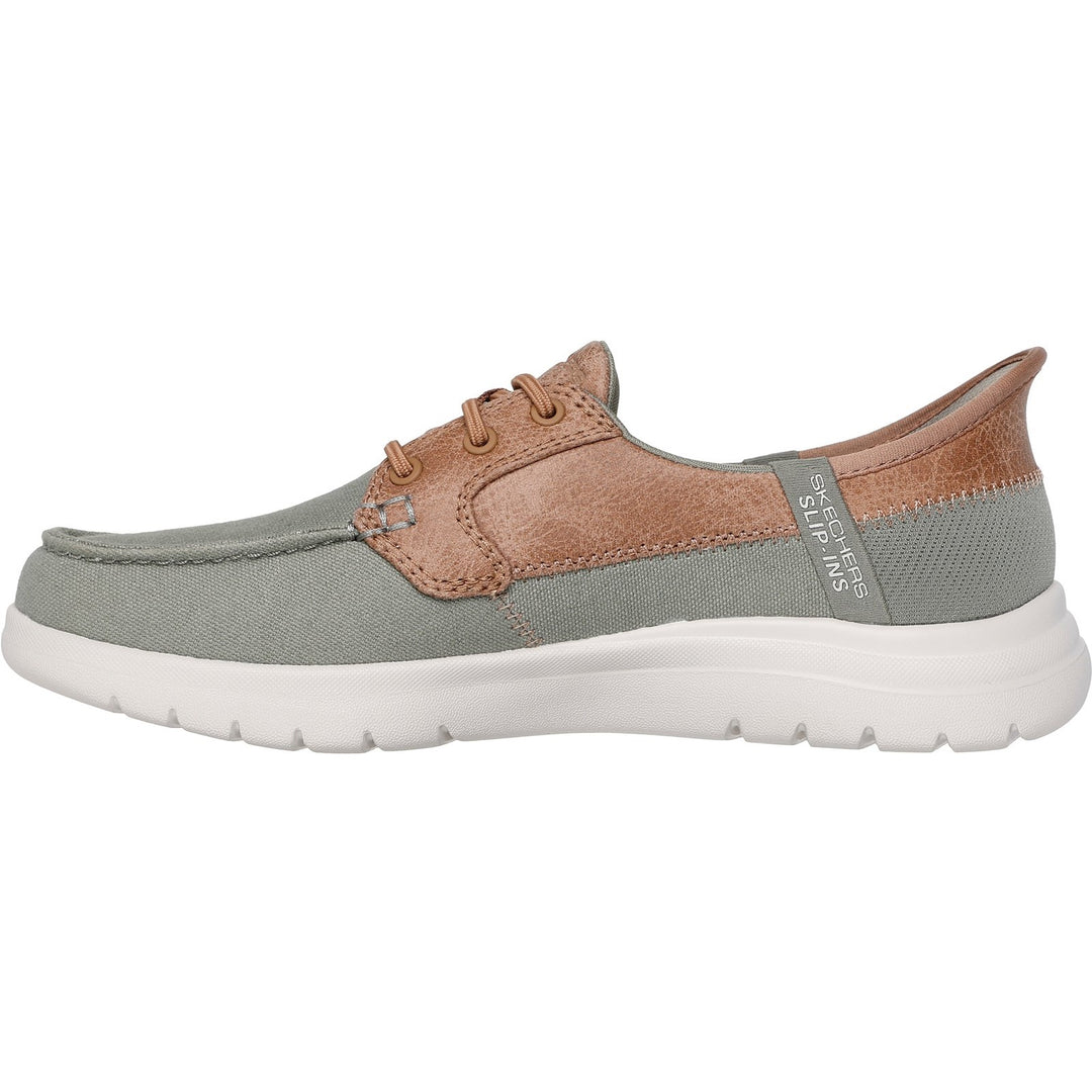 Skechers 136536 Slip-ins On The Go Flex Palmilla Sneakers für Damen mit weiter Passform
