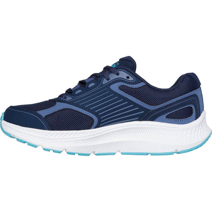 Women's Wide Fit Skechers 128606 Go Run Consistent 2.0 Advantage Sneakers