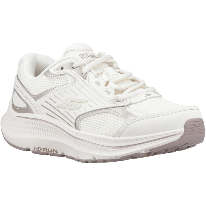 Women's Wide Fit Skechers 128606 Go Run Consistent 2.0 Advantage Sneakers