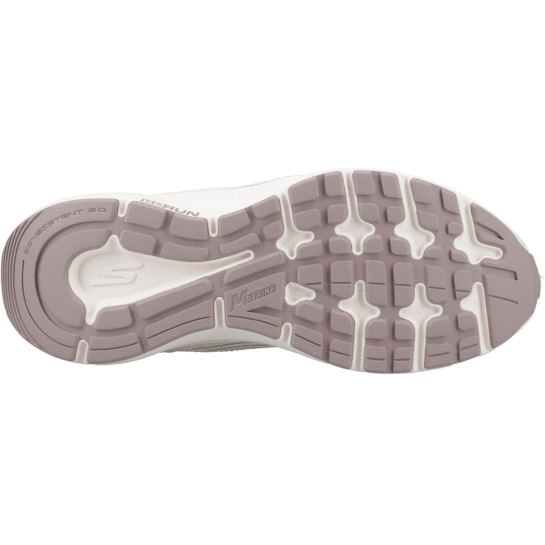 Women's Wide Fit Skechers 128606 Go Run Consistent 2.0 Advantage Sneakers