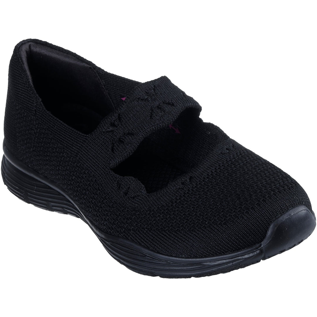 Women's Wide Fit Skechers 159078 Seager Cute N' Coy Shoes