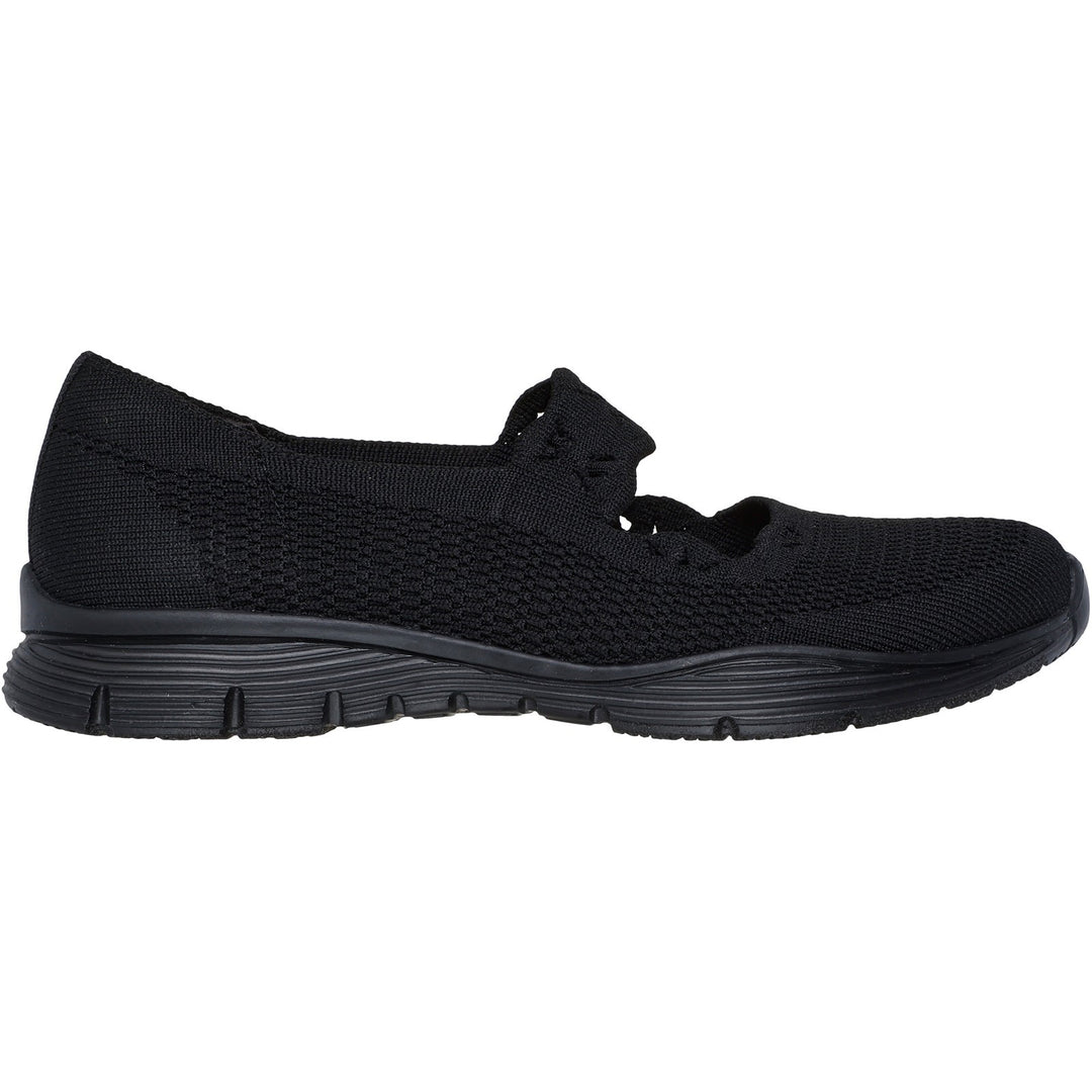 Women's Wide Fit Skechers 159078 Seager Cute N' Coy Shoes