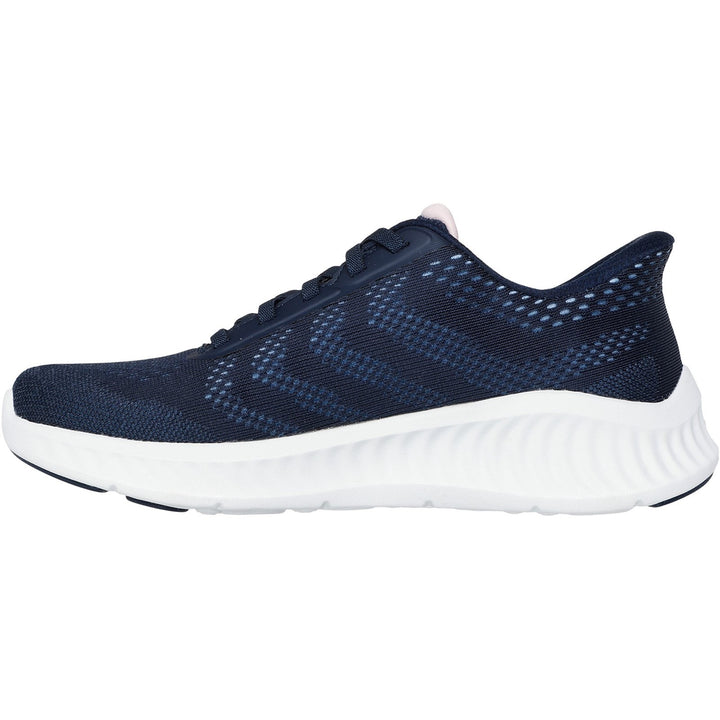 Women's Wide Fit Skechers 125643 Slip-ins Go Walk Now Khloe Sneakers