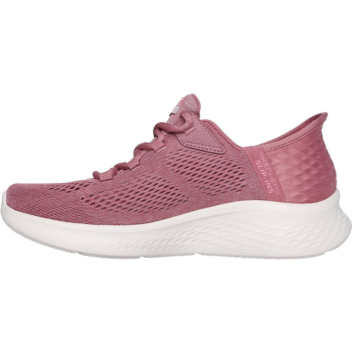Women's Wide Fit Skechers 150012 Slip-ins Skech Lite Pro Natural Sneakers