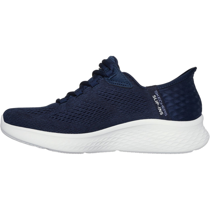 Women's Wide Fit Skechers 150012 Slip-ins Skech Lite Pro Natural Sneakers