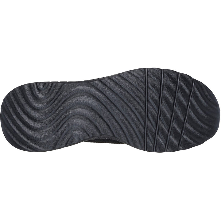 Women's Wide Fit Skechers Slip-ins 117497 Waves Bobs Sport Squad Sneakers