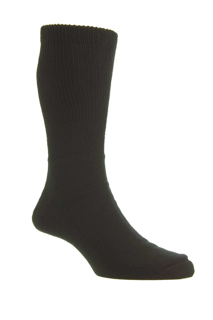 Womens Wide Fit Diabetic HJ Hall HJ1351 Cotton Socks