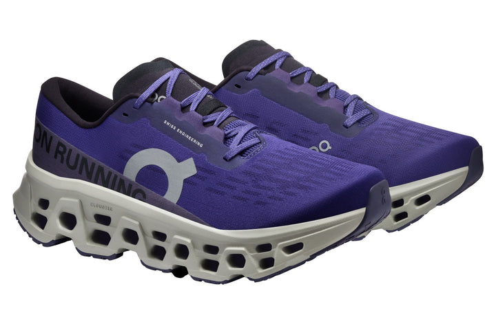 Mens Wide Fit On Cloudmonster 3 Sneakers - Twilight White
