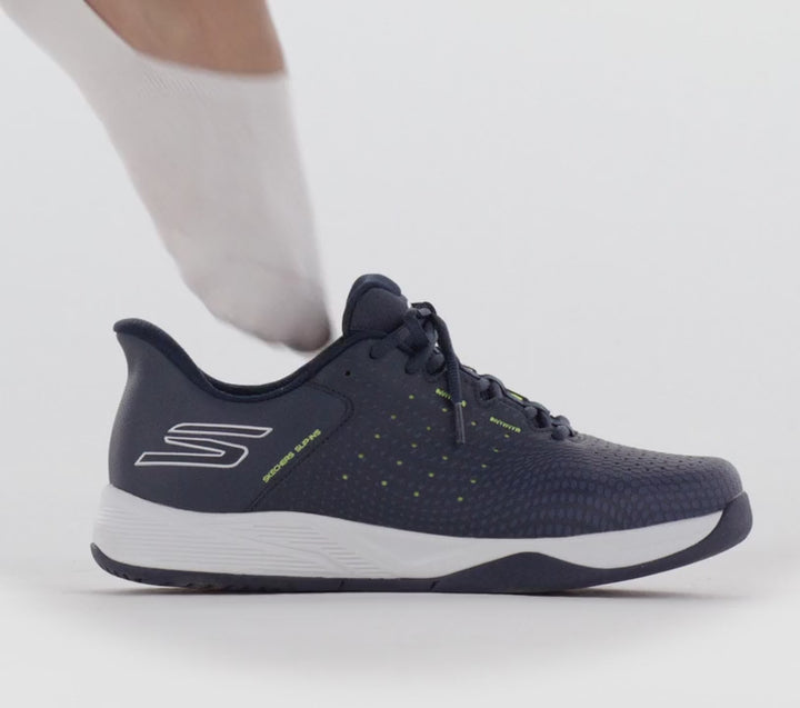 Men's Relaxed Fit Skechers 246101 Slip-ins Viper Court Reload Sneakers