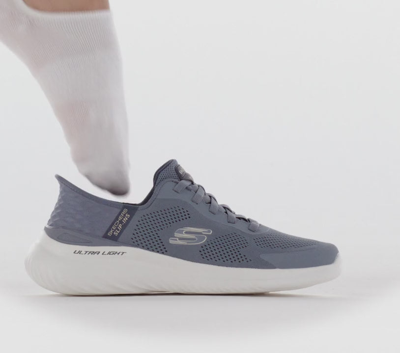 Men's Wide Fit Skechers Slip-ins 232459 Bounder 2.0 Emerged Sneakers