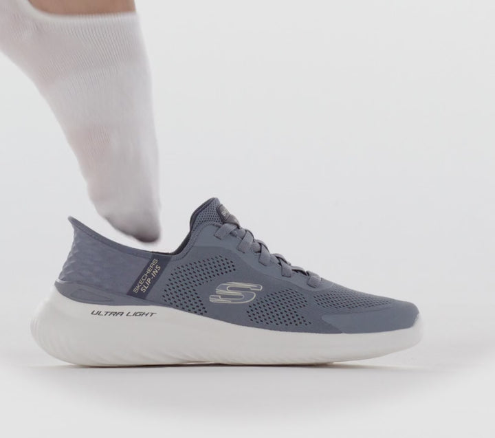 Men's Wide Fit Skechers Slip-ins 232459 Bounder 2.0 Emerged Sneakers