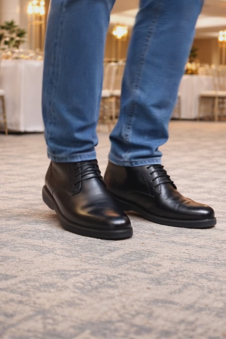 Tredd Well William 22757 Herrenstiefel aus Leder in weiter Passform