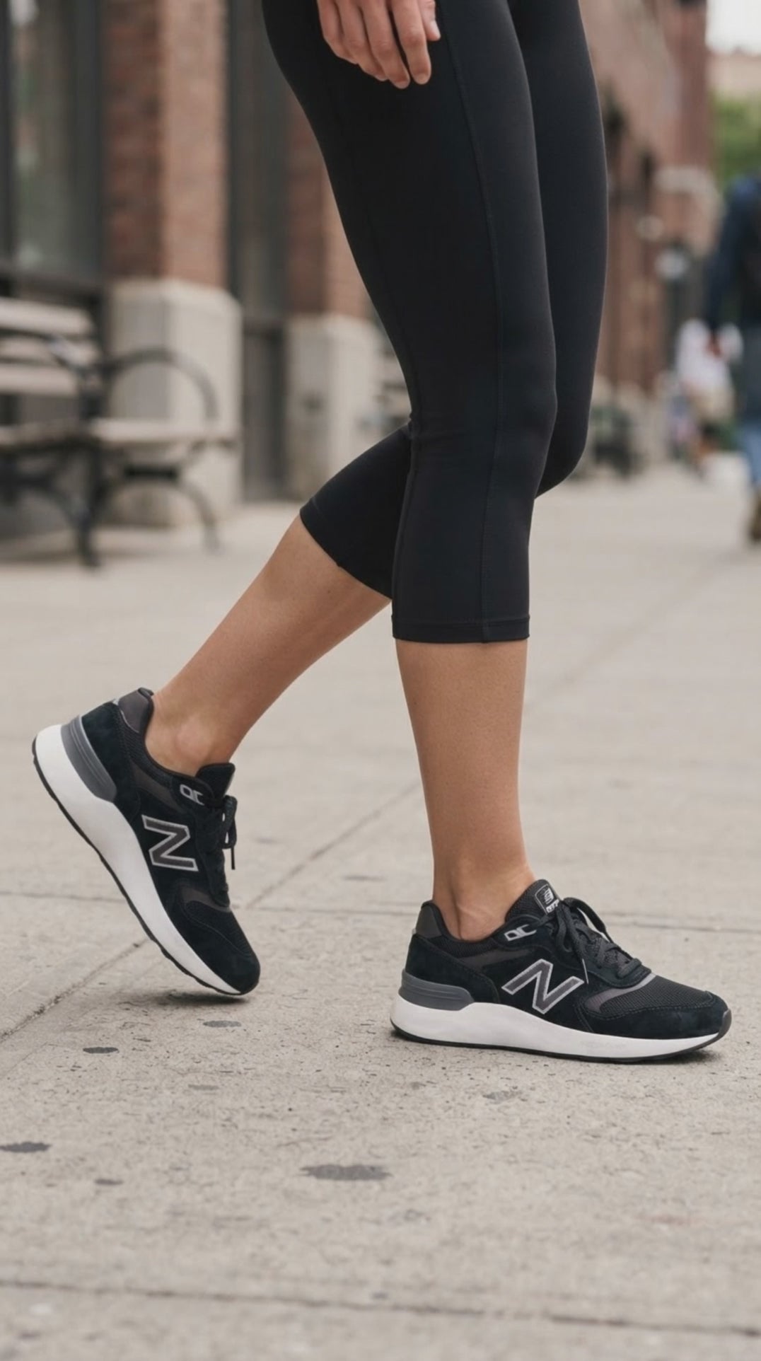 Women's Wide Fit New Balance WW880B Walking/Running Sneakers - Fresh Foam