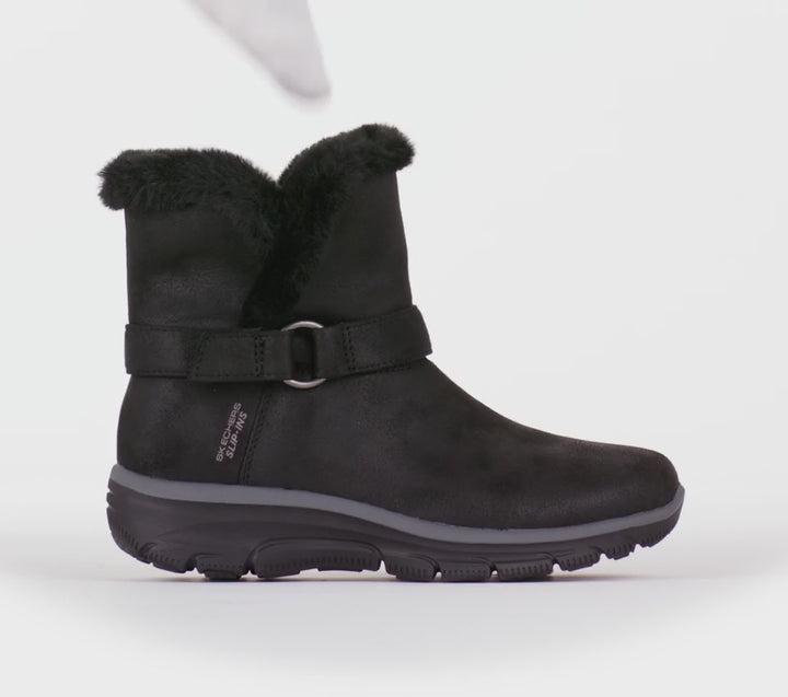 Women's Relaxed Fit Skechers 168045 Slip-ins Easy Going Dreamers Move Boots