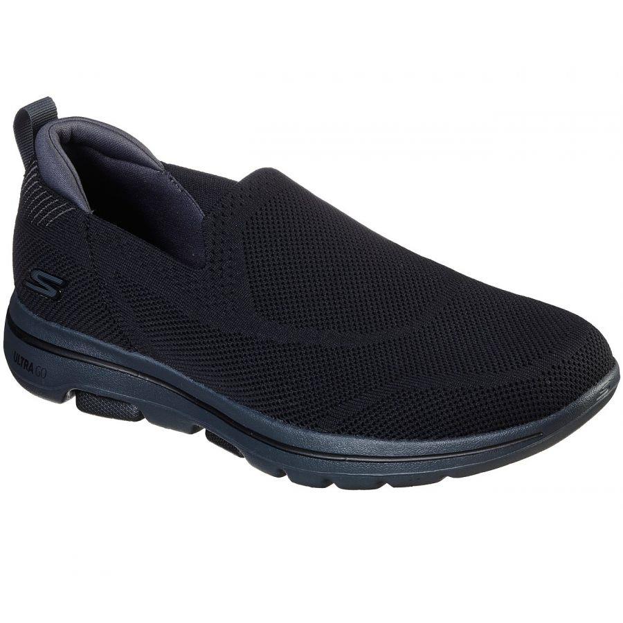 Mens Wide Fit Skechers Go Walk 5 Ritical - 216038 Walking Shoes