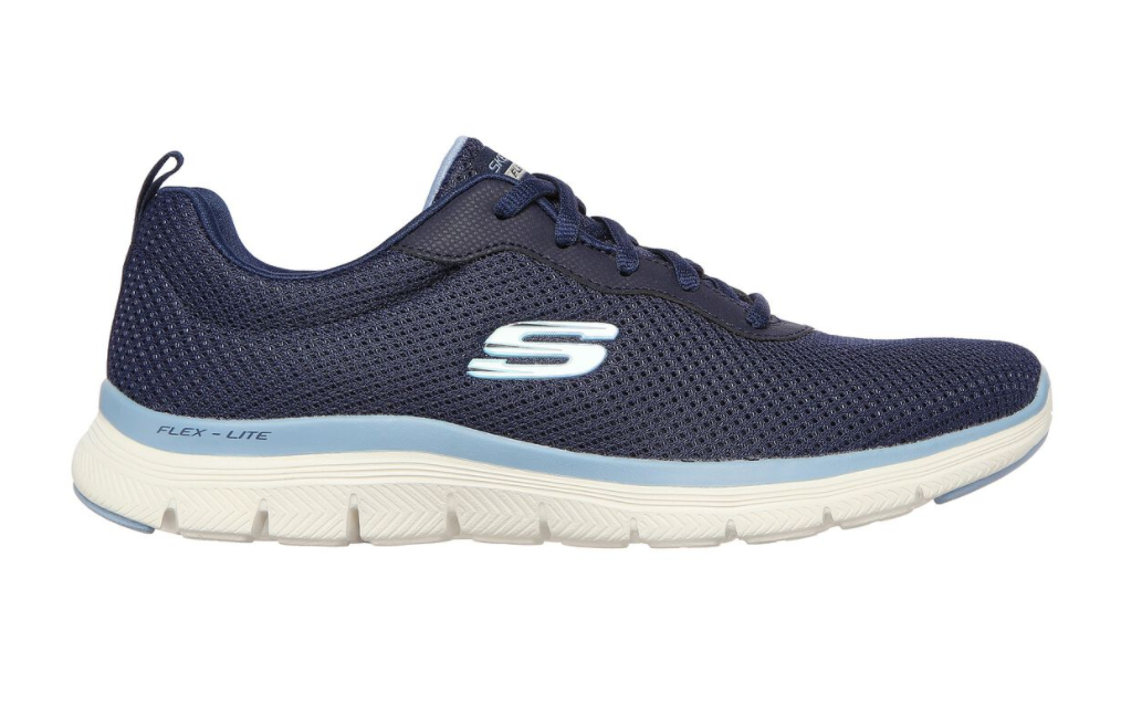 Womens Wide Fit Skechers Flex Appeal 4.0 - 149303 Walking Sneakers