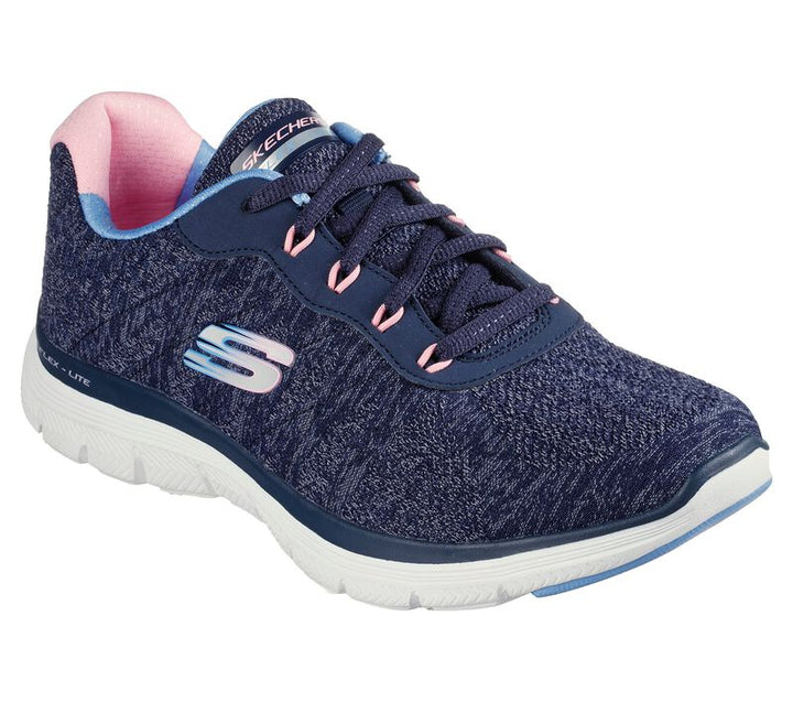 Women's Wide Fit Skechers Flex Appeal 4.0 Fresh Move 149570 Walking Sneakers