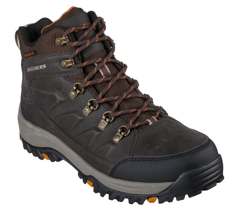 Men's Wide Fit Skechers 204642 Relment Daggett Hiking Boots