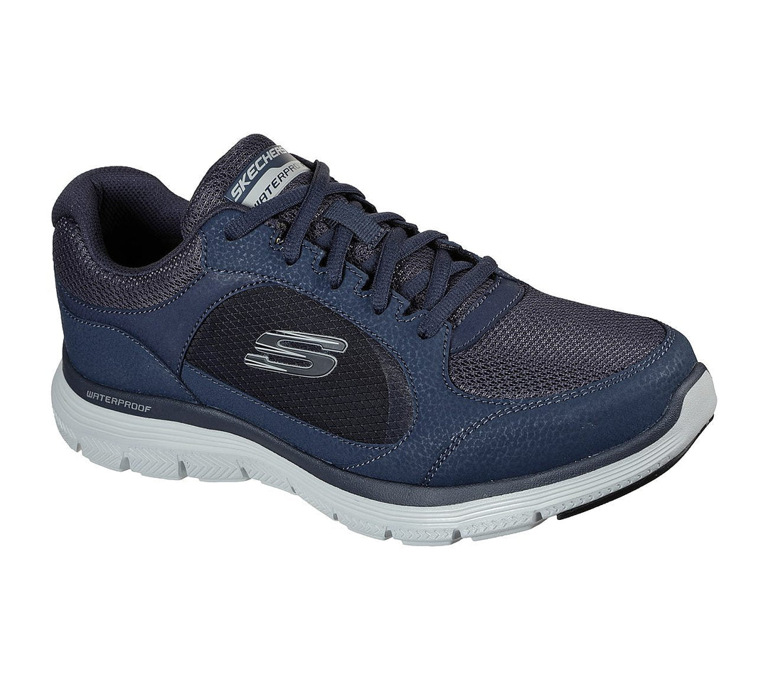 Mens Wide Fit Skechers Waterproof Luxury Flex Advantage 4.0 - 232222 Walking Sneakers