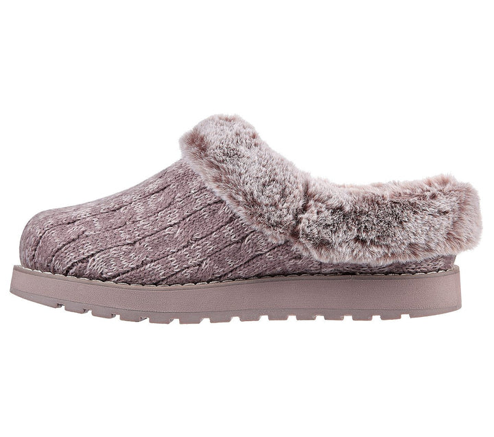 Womens Wide Fit Skechers Ice Angel 31204W Mule Slippers