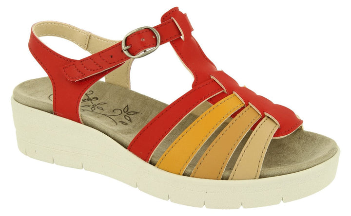 Womens Wide Fit DB Pochard Sandals