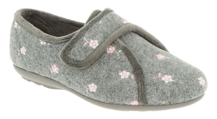 Womens Wide Fit DB Savannah Slippers