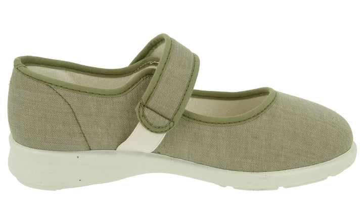 Womens Wide Fit DB Jura Canvas