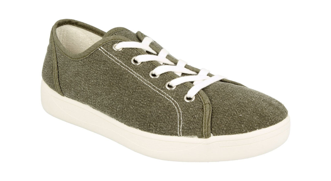 Womens Wide Fit DB Yoko Canvas