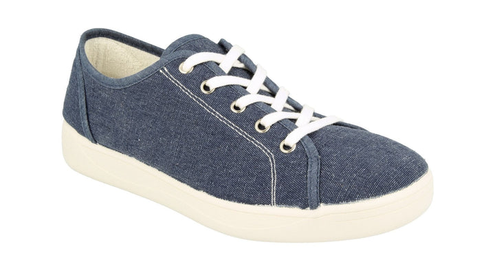 Womens Wide Fit DB Yoko Canvas