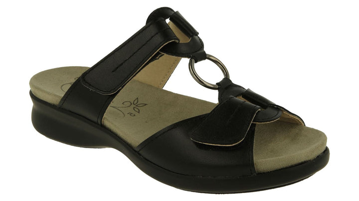 Womens Wide Fit DB Scooter Mule Sandals