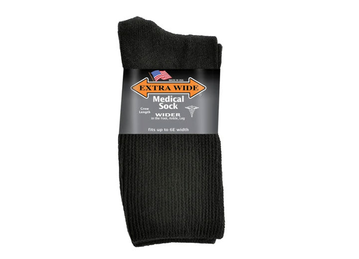 Mens Extra Wide 5850 Comfort Fit Medical Socks