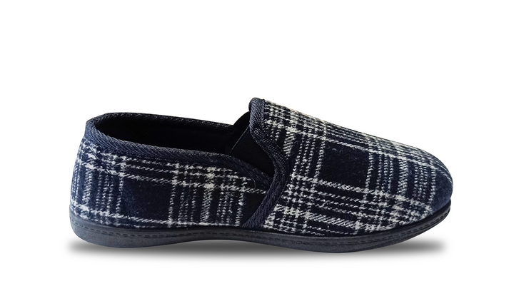 Mens Albert Wide Fit Slip On House Slippers