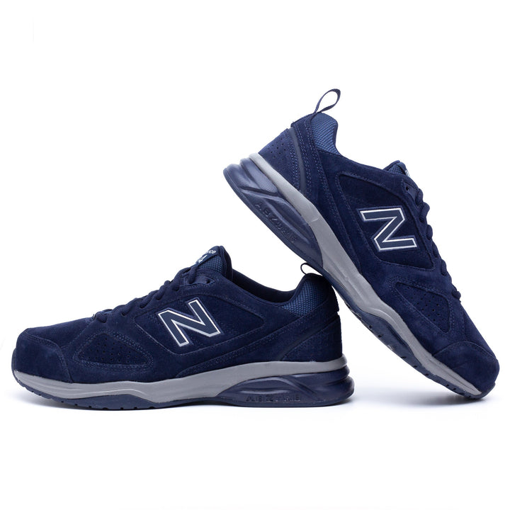 New Balance Wide Fit MX624V4 Marineblaue Herren-Sneaker