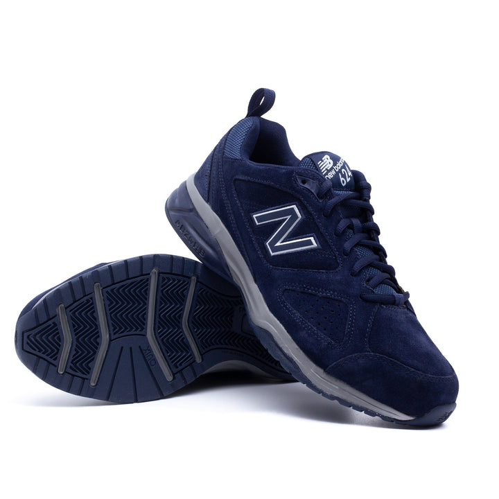 New Balance Wide Fit MX624V4 Marineblaue Herren-Sneaker