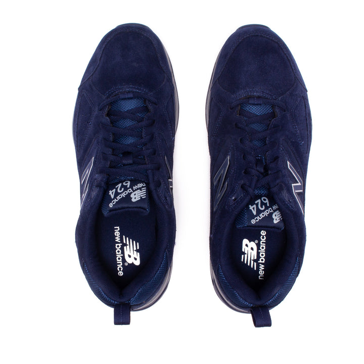 New Balance Wide Fit MX624V4 Marineblaue Herren-Sneaker