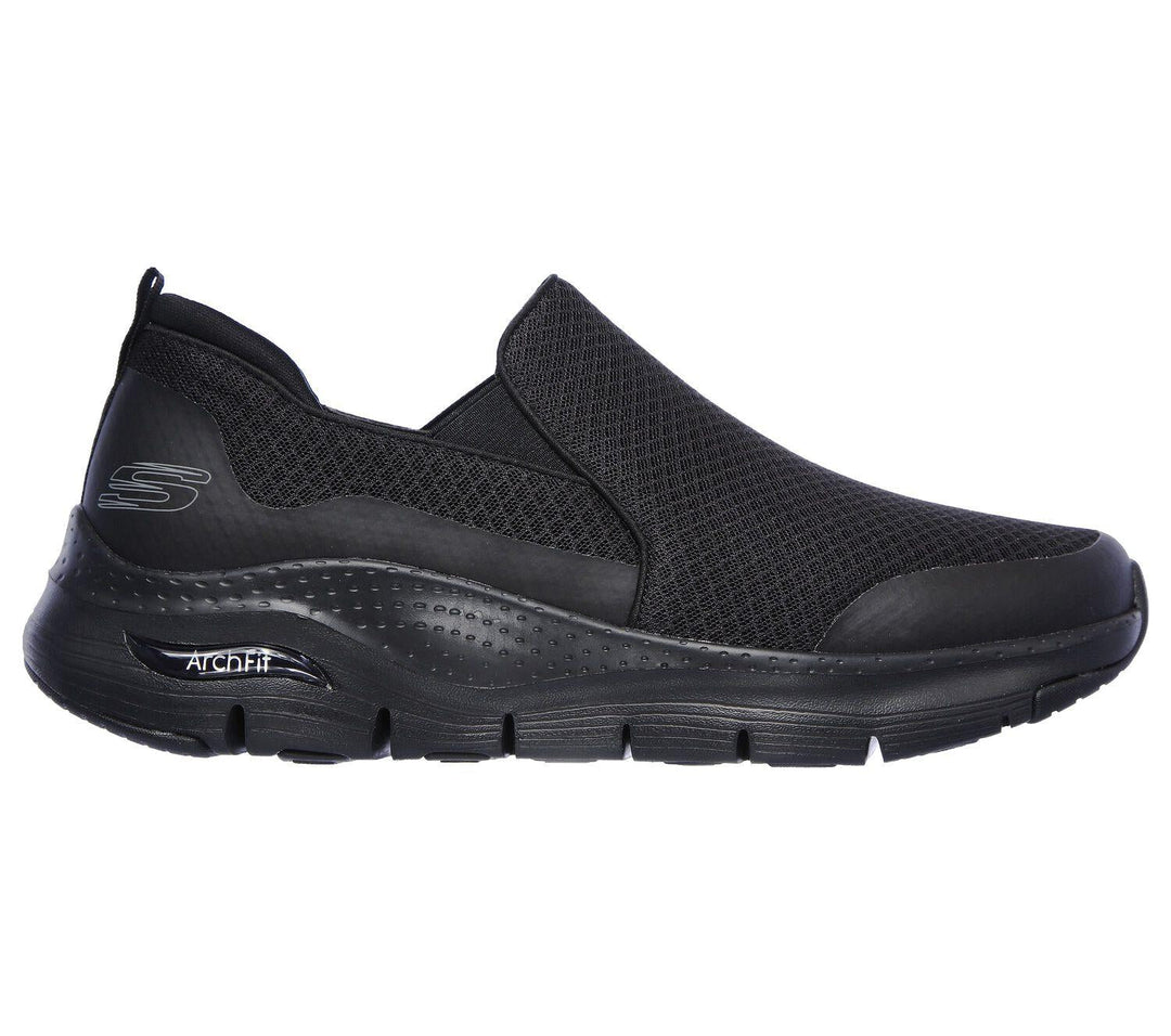 Mens Wide Fit Skechers SK232043 Arch Fit Banlin Walking Sneakers