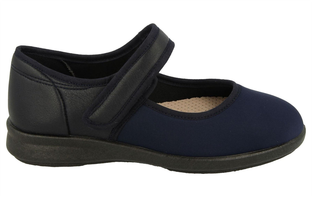 Womens Wide Fit DB Eve Shoes