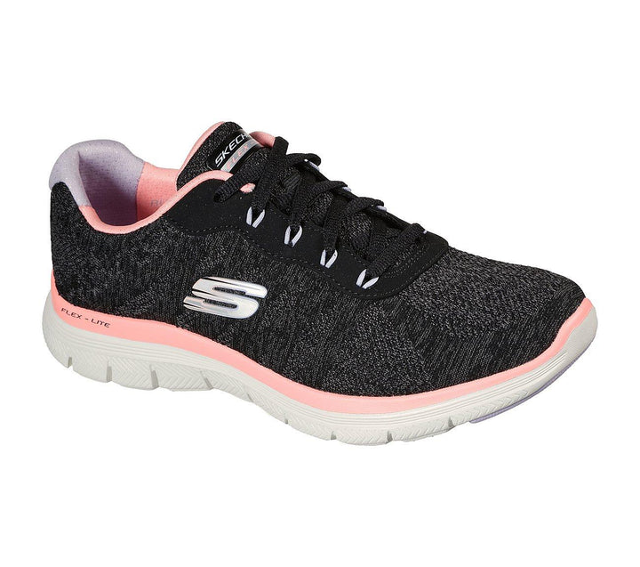 Women's Wide Fit Skechers Flex Appeal 4.0 Fresh Move 149570 Walking Sneakers